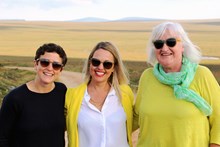 Flow Country visit - Mairi Gougeon Gail Ross Frances Gunn - July 2019