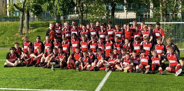 The Robert Burns Academy/ Cumnock rugby are Ayrshire Schools Summer League Champions!