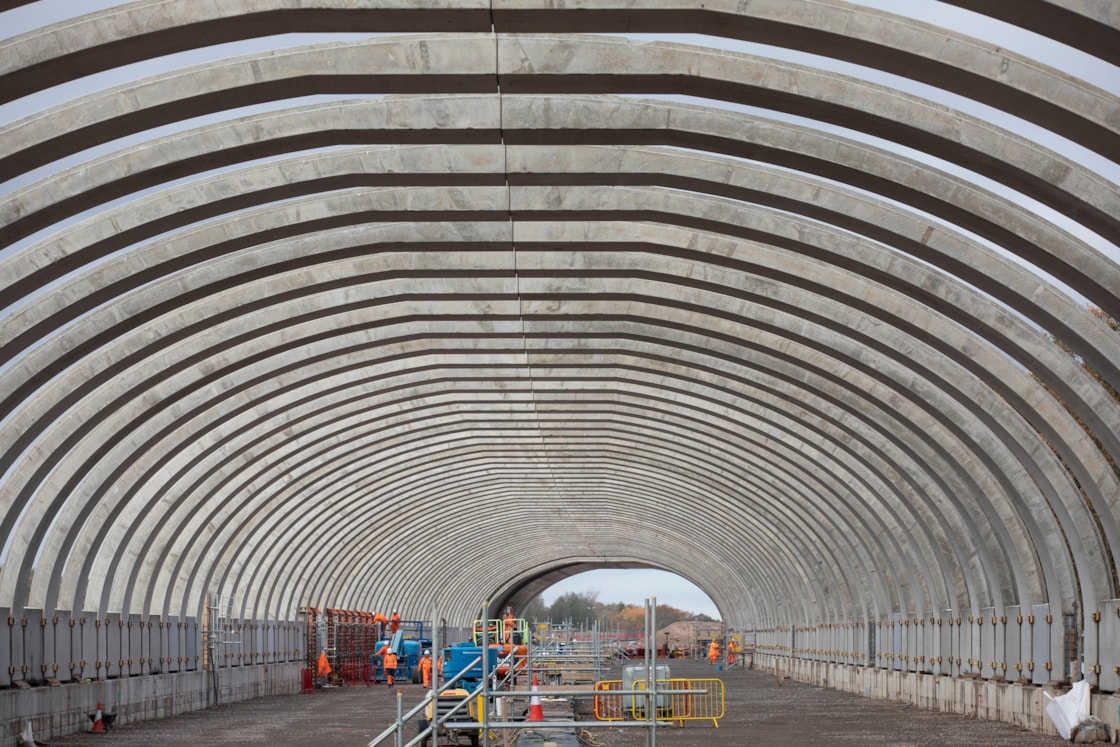 Inside the bat mitigation structure Nov 2025