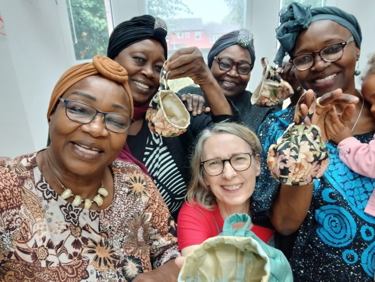 DPHAR 2026 - Feel Good Factor: Feel Good Factor is among the organisations on the Better Together project. Pictured are members at an arts and crafts workshop, run and co-ordinated by community wellbeing worker Soo Taylor, pictured centre.