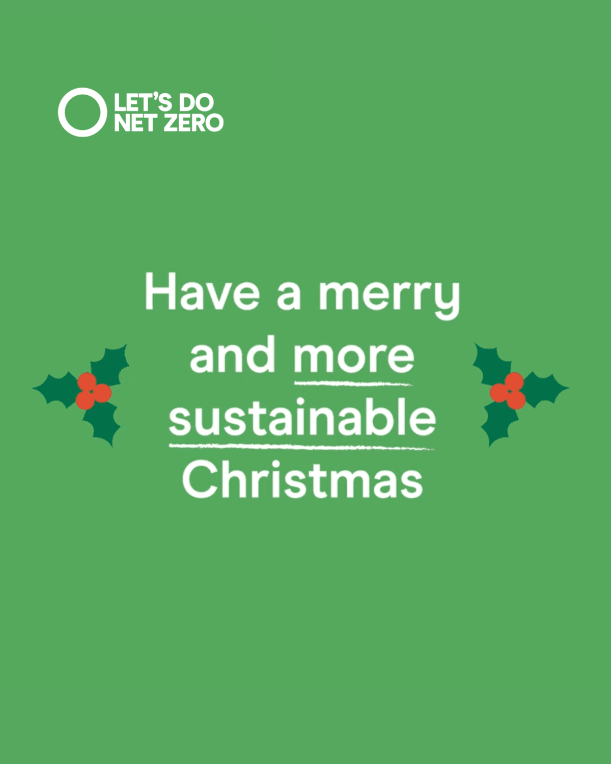 Sustainable Christmas - 1080x1350 - Social Static - December 2025