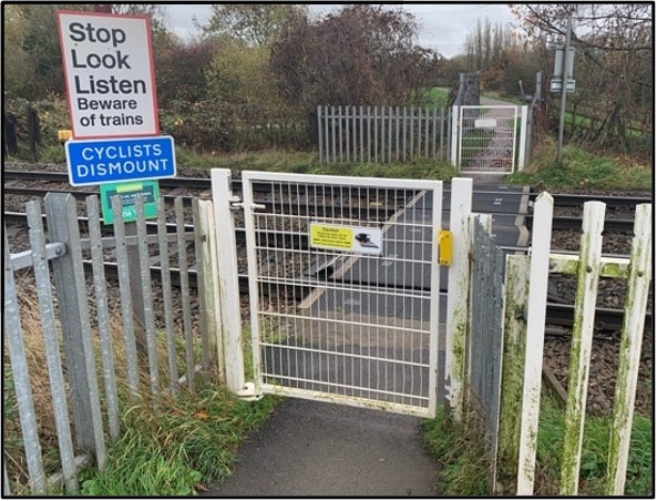 Barton Road crossing