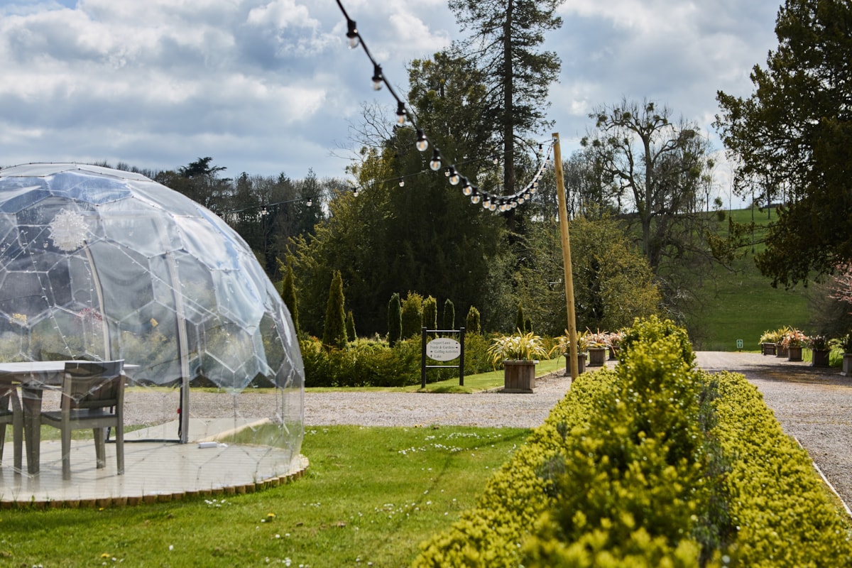 Holme Lacy House Dining Pods