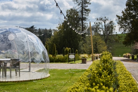 Holme Lacy House Dining Pods