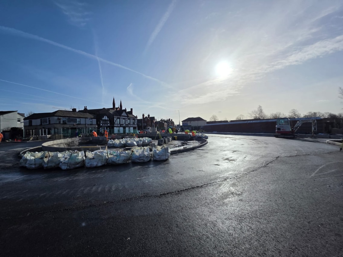 Stockport Greek Street roundabout (4)