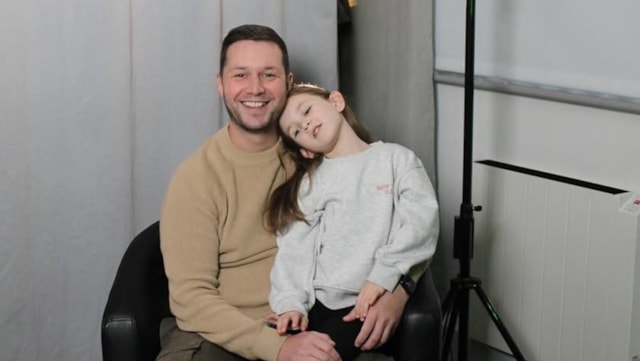 Dad's heartfelt book on hope and grief now helping children across the country: Matt and Issie