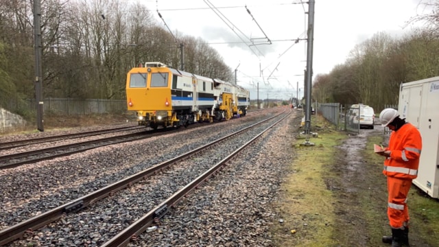Midway milestone reached in extensive railway upgrade programme: S&C Renewal at Croft Loop near Darlington 2