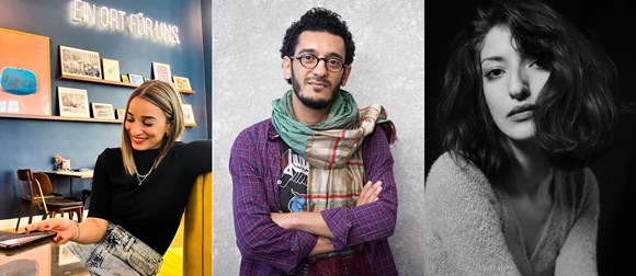Proyecto HALAQAT: Artistas y jóvenes exploran la relación entre Europa y el mundo árabe a través del arte: FLIPAS participantes Halaqat LeilaYounesElAmaire AbdellahHassak MajdaJarbili