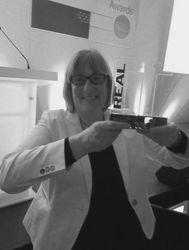 Susan Cooklin Real IT Awards win: Susan Cooklin Real IT Awards win