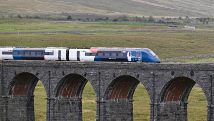 Avanti West Coast Ribblehead Viaduct Close Up