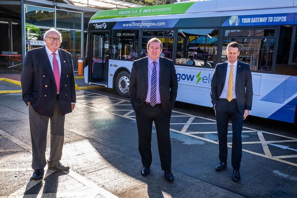 First Bus selected to operate official COP26 delegate shuttle between ...