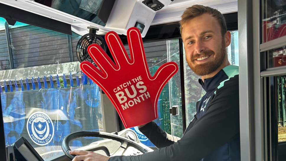 Will Norris drives the bus