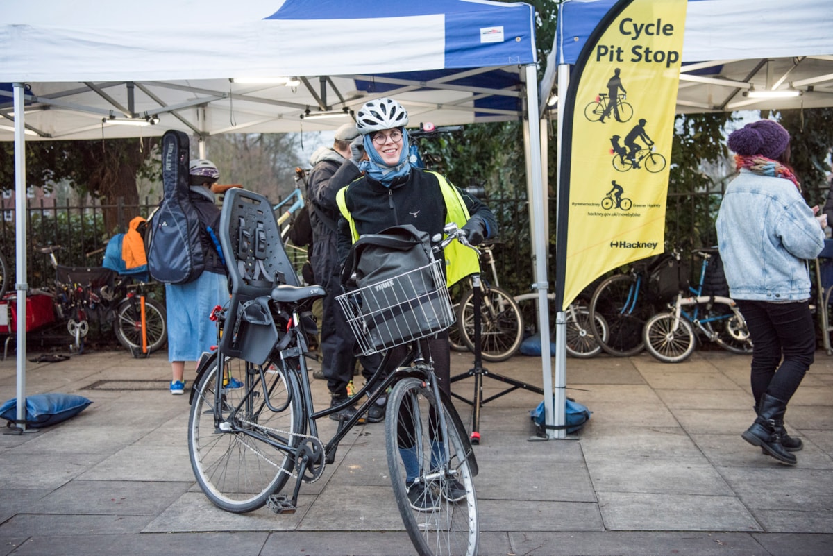 Cycle pit stop