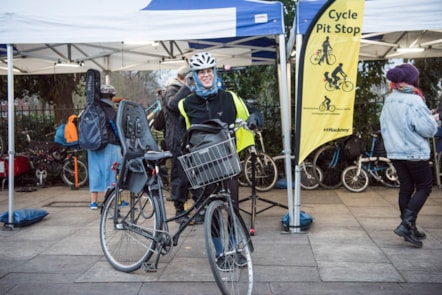 Cycle pit stop