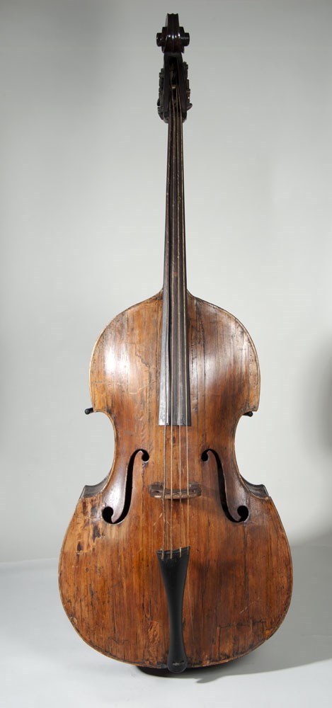 Sounds of Our City: A newly-restored 1850s Dearlove double bass which features in the exhibition.