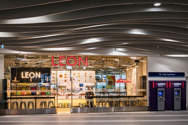 Birmingham New Street - Leon: Birmingham New Street 
railway station
train station
Grand Central
Shopping centre
Retail
Shops
Shopping 
Busy