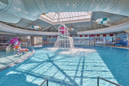 Indoor pool at Cleethorpes Beach