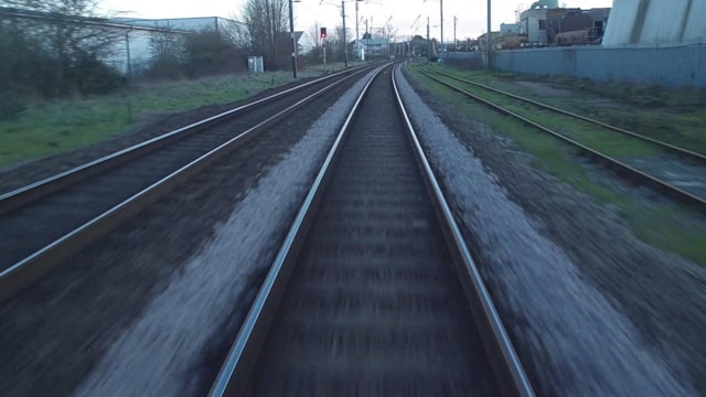 Track to be replaced between Ipswich and Needham Market. Credit AIVR by One Big Circle: Track to be replaced between Ipswich and Needham Market. Credit AIVR by One Big Circle