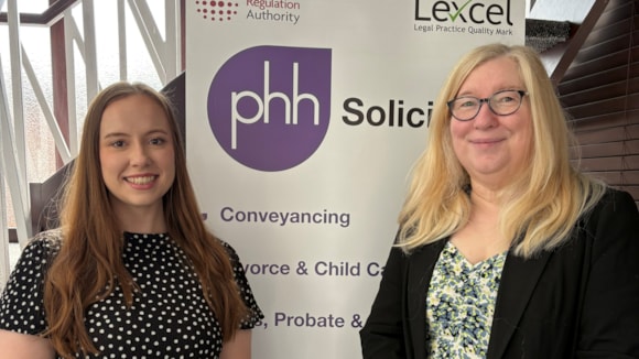 Cleveleys law firm raises more than £2,000 for charity Will-writing campaign: Katie Roper and Helen Springthorpe - Private Client team