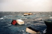 Im Orkan, Container über Bord - Nordatlantik im Winter 1980Buonasera