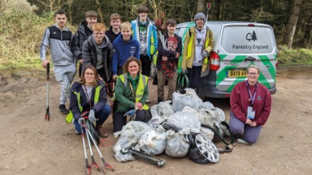 Gloucestershire College - Great British Spring Clean 2024