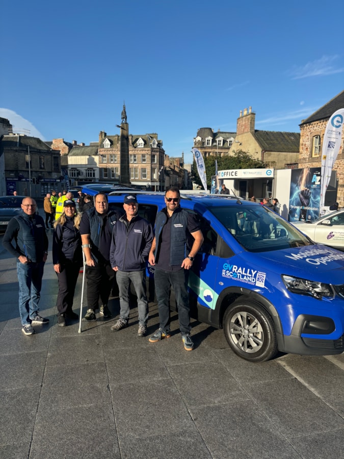 Motability Operations - EV Rally Scotland