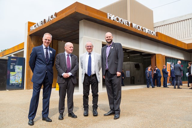 Bigger and better east London station officially unveiled after major transformation: 414A1492