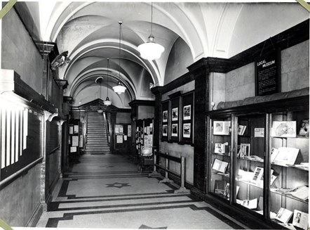 Central Library 1951 corridor