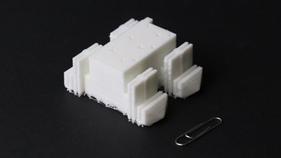 World first soft robots walk off 3D printer that makes them: Soft robot