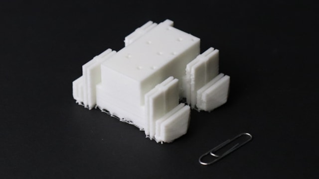 Soft robot: The four-legged soft robot made using the Flex Printer