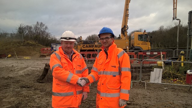 Orange army gear up for biggest ever Christmas upgrade: Dave Kidd with Haris Mirza,