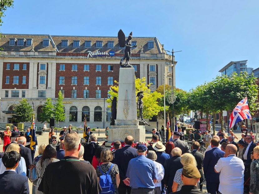 Lord Mayor of Leeds leads VJ Day 80th anniversary commemoration: VJDAY25 1