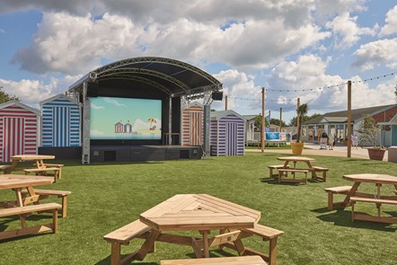 Outdoor Stage at Skegness