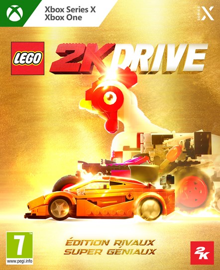 2K LEGO 2K Drive Edition Rivaux Super Géniaux Packaging Xbox Series X Xbox One (Aplat)