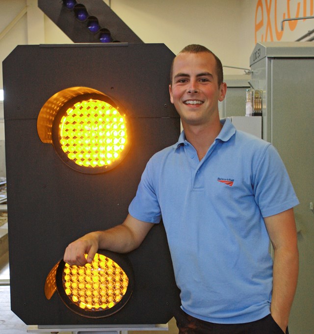 Lewis Ashton, Network Rail apprentice: Lewis Ashton, Network Rail apprentice