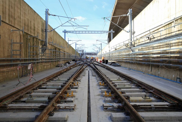 Network Rail completes major rail upgrades for the Elizabeth line: Crossrail milestones completed