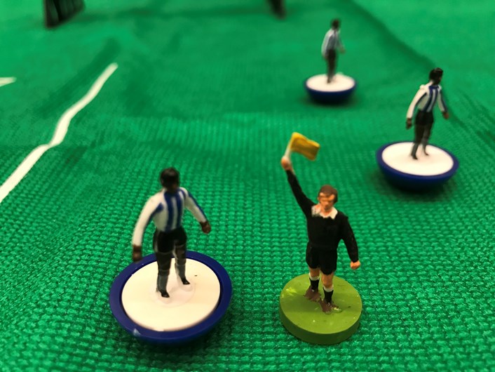 Subbuteo collection: Players and accessories from the newly-acquired Subbuteo sets which have become part of the Leeds Museums and Galleries collection.