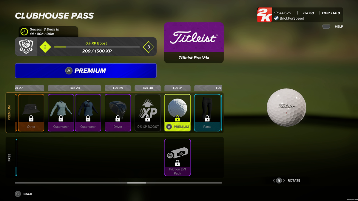 PGA TOUR 2K23 Titleist 2