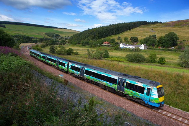 Innovative award win for Borders Railway: Borders Railway landscape