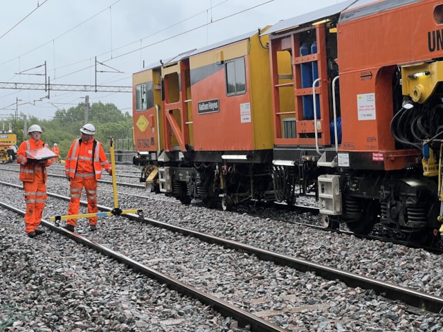Track renewal - tamping: Track renewal - tamping