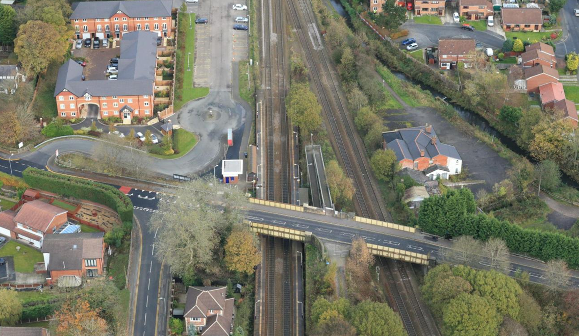 Rumworth Road to close for bridge work: Lostock station November 2016