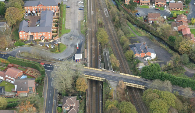 Rumworth Road to close for bridge work: Lostock station November 2016