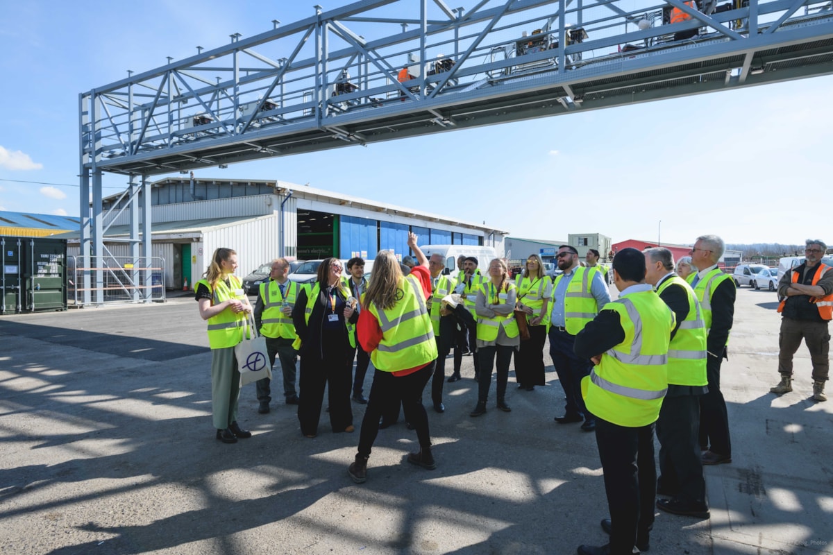 Tour of the new electrified depot in Weston-super-Mare  @JonCraig Photos