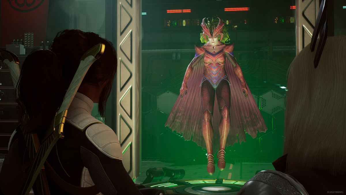 Marvel's Midnight Suns - Screenshot - Awakening Fallen Scarlet Witch