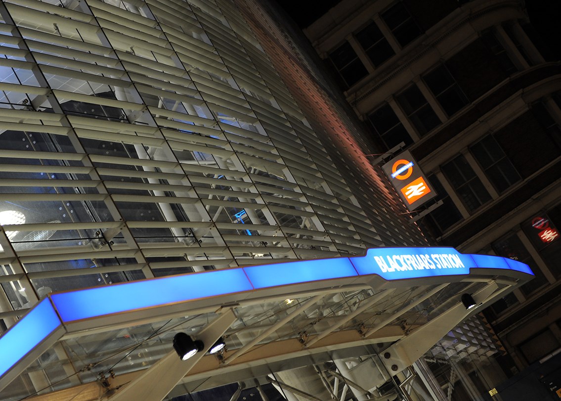 Blackfriars North Entrance 2-3: (part of the Thameslink Programme)