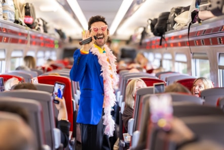 The Harry Styles Show Sean Mac performing on LNER Together Together train 4