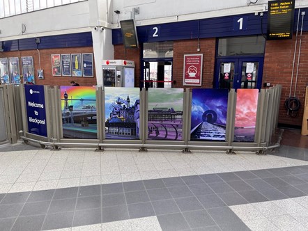 Blackpool North Gateline Artwork (2)