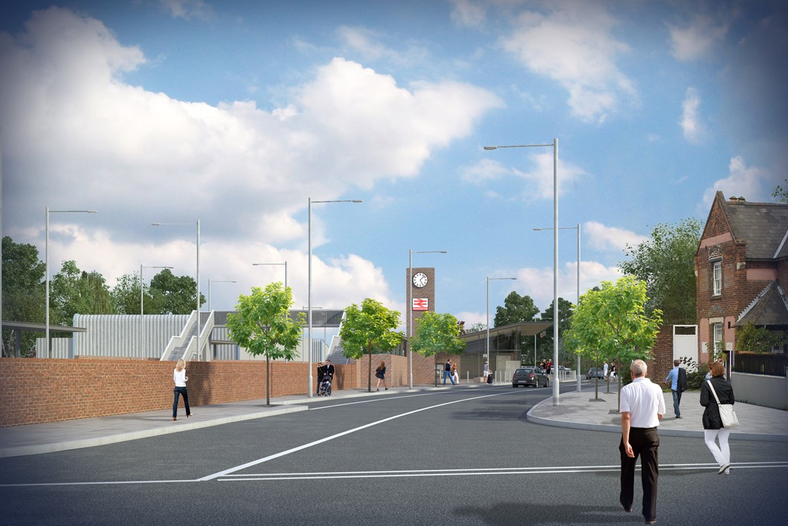 Wokingham Station Upgrade: An eye-catching new station building at Wokingham will provide more modern facilities and a better end-to-end journey experience for passengers.