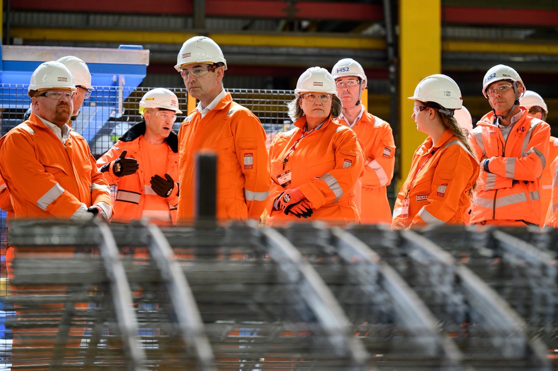 STRABAG factory in Hartlepool begins casting tunnel segments for HS2 London tunnels-8