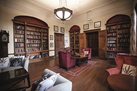 Littlecote House Hotel Library